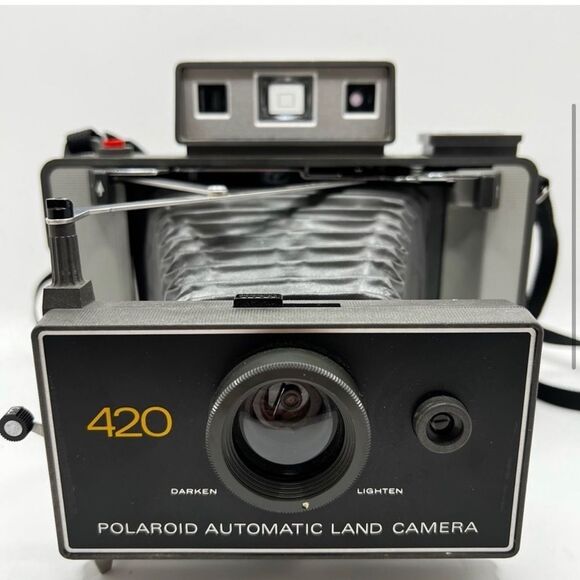 Polaroid Model 420 Vintage Instant Film Camera Packfilm - Picture 3 of 15